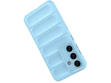Screenguard CloudCase Handyhülle für Samsung Galaxy S24 FE gegen Sturzschäden, Dellen, Kratzern. Mit Kameraschutz, erhöhtem Rahmen und Airbag Cushions für vollumfänglichen Schutz.
