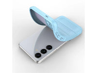 Screenguard CloudCase Handyhülle für Samsung Galaxy S24 FE gegen Sturzschäden, Dellen, Kratzern. Mit Kameraschutz, erhöhtem Rahmen und Airbag Cushions für vollumfänglichen Schutz.