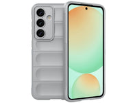 Screenguard CloudCase Handyhülle für Samsung Galaxy S24 FE gegen Sturzschäden, Dellen, Kratzern. Mit Kameraschutz, erhöhtem Rahmen und Airbag Cushions für vollumfänglichen Schutz.