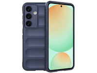 Screenguard CloudCase Handyhülle für Samsung Galaxy S24 FE gegen Sturzschäden, Dellen, Kratzern. Mit Kameraschutz, erhöhtem Rahmen und Airbag Cushions für vollumfänglichen Schutz.