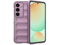 Screenguard CloudCase Handyhülle für Samsung Galaxy S24 FE gegen Sturzschäden, Dellen, Kratzern. Mit Kameraschutz, erhöhtem Rahmen und Airbag Cushions für vollumfänglichen Schutz.