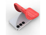 Screenguard CloudCase Handyhülle für Samsung Galaxy S24 FE gegen Sturzschäden, Dellen, Kratzern. Mit Kameraschutz, erhöhtem Rahmen und Airbag Cushions für vollumfänglichen Schutz.