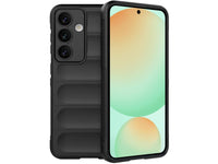 Screenguard CloudCase Handyhülle für Samsung Galaxy S24 FE gegen Sturzschäden, Dellen, Kratzern. Mit Kameraschutz, erhöhtem Rahmen und Airbag Cushions für vollumfänglichen Schutz.