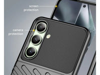 Moderne Design Hülle Cover für das Samsung Galaxy S24 FE mit Stripes zum Schutz von Kratzern, Dellen, Display aus TPU Gummi in schwarz von Screenguard