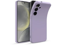 Liquid Silikon Case für Samsung Galaxy S24 in purple von Screenguard