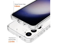 Das Magnetic MagSafe Clear Case von Screenguard schützt Ihr Samsung Galaxy S24+ effektiv vor Schäden bei Sturz oder Stoss. Erhöhter Rahmen rund um das Display und Kamera gegen Kratzer und Dellen. Transparenter Schutz mit Magnetring. Zum Wireless Aufladen mit MagSafe kompatiblen Zubehör.