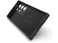 Screenguard CloudCase Handyhülle für Samsung Galaxy S24 Ultra gegen Sturzschäden, Dellen, Kratzern. Mit Kameraschutz, erhöhtem Rahmen und Airbag Cushions für vollumfänglichen Schutz.