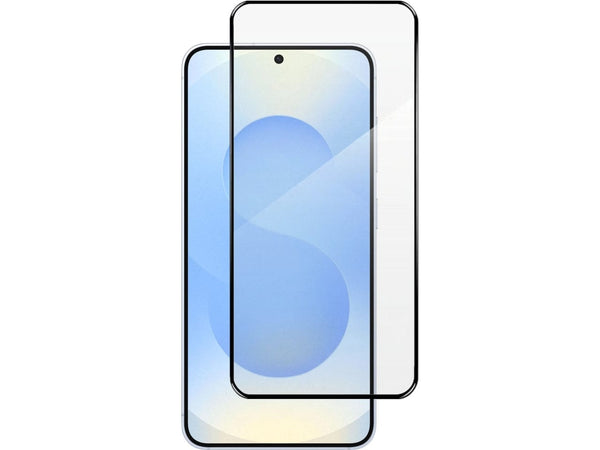 100% Fullscreen Curved Screen Protector Handy Display Schutz Glas für komplette Abdeckung des Samsung Galaxy S25 Display in schwarz von Screenguard