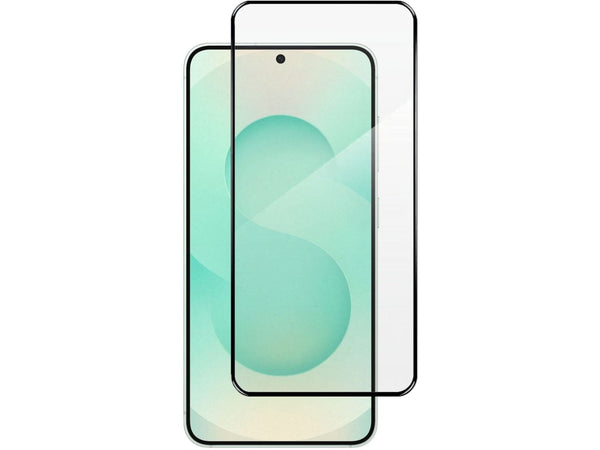 100% Fullscreen Curved Screen Protector Handy Display Schutz Glas für komplette Abdeckung des Samsung Galaxy S25+ Display in schwarz von Screenguard