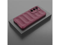 Screenguard CloudCase Handyhülle für Samsung Galaxy S25+ gegen Sturzschäden, Dellen, Kratzern. Mit Kameraschutz, erhöhtem Rahmen und Airbag Cushions für vollumfänglichen Schutz.