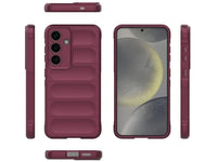 Screenguard CloudCase Handyhülle für Samsung Galaxy S25+ gegen Sturzschäden, Dellen, Kratzern. Mit Kameraschutz, erhöhtem Rahmen und Airbag Cushions für vollumfänglichen Schutz.
