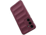 Screenguard CloudCase Handyhülle für Samsung Galaxy S25+ gegen Sturzschäden, Dellen, Kratzern. Mit Kameraschutz, erhöhtem Rahmen und Airbag Cushions für vollumfänglichen Schutz.
