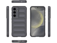 Screenguard CloudCase Handyhülle für Samsung Galaxy S25+ gegen Sturzschäden, Dellen, Kratzern. Mit Kameraschutz, erhöhtem Rahmen und Airbag Cushions für vollumfänglichen Schutz.