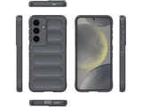 Screenguard CloudCase Handyhülle für Samsung Galaxy S25+ gegen Sturzschäden, Dellen, Kratzern. Mit Kameraschutz, erhöhtem Rahmen und Airbag Cushions für vollumfänglichen Schutz.