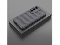 Screenguard CloudCase Handyhülle für Samsung Galaxy S25+ gegen Sturzschäden, Dellen, Kratzern. Mit Kameraschutz, erhöhtem Rahmen und Airbag Cushions für vollumfänglichen Schutz.