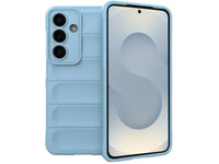 Screenguard CloudCase Handyhülle für Samsung Galaxy S25 gegen Sturzschäden, Dellen, Kratzern. Mit Kameraschutz, erhöhtem Rahmen und Airbag Cushions für vollumfänglichen Schutz.