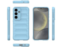 Screenguard CloudCase Handyhülle für Samsung Galaxy S25+ gegen Sturzschäden, Dellen, Kratzern. Mit Kameraschutz, erhöhtem Rahmen und Airbag Cushions für vollumfänglichen Schutz.