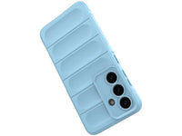 Screenguard CloudCase Handyhülle für Samsung Galaxy S25+ gegen Sturzschäden, Dellen, Kratzern. Mit Kameraschutz, erhöhtem Rahmen und Airbag Cushions für vollumfänglichen Schutz.