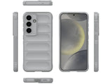 Screenguard CloudCase Handyhülle für Samsung Galaxy S25+ gegen Sturzschäden, Dellen, Kratzern. Mit Kameraschutz, erhöhtem Rahmen und Airbag Cushions für vollumfänglichen Schutz.