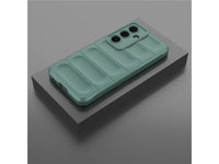 Screenguard CloudCase Handyhülle für Samsung Galaxy S25 gegen Sturzschäden, Dellen, Kratzern. Mit Kameraschutz, erhöhtem Rahmen und Airbag Cushions für vollumfänglichen Schutz.