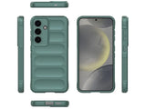 Screenguard CloudCase Handyhülle für Samsung Galaxy S25 gegen Sturzschäden, Dellen, Kratzern. Mit Kameraschutz, erhöhtem Rahmen und Airbag Cushions für vollumfänglichen Schutz.