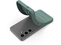 Screenguard CloudCase Handyhülle für Samsung Galaxy S25 gegen Sturzschäden, Dellen, Kratzern. Mit Kameraschutz, erhöhtem Rahmen und Airbag Cushions für vollumfänglichen Schutz.