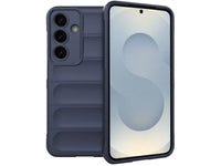 Screenguard CloudCase Handyhülle für Samsung Galaxy S25 gegen Sturzschäden, Dellen, Kratzern. Mit Kameraschutz, erhöhtem Rahmen und Airbag Cushions für vollumfänglichen Schutz.