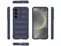 Screenguard CloudCase Handyhülle für Samsung Galaxy S25+ gegen Sturzschäden, Dellen, Kratzern. Mit Kameraschutz, erhöhtem Rahmen und Airbag Cushions für vollumfänglichen Schutz.
