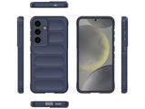 Screenguard CloudCase Handyhülle für Samsung Galaxy S25+ gegen Sturzschäden, Dellen, Kratzern. Mit Kameraschutz, erhöhtem Rahmen und Airbag Cushions für vollumfänglichen Schutz.