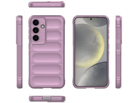 Screenguard CloudCase Handyhülle für Samsung Galaxy S25+ gegen Sturzschäden, Dellen, Kratzern. Mit Kameraschutz, erhöhtem Rahmen und Airbag Cushions für vollumfänglichen Schutz.