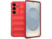 Screenguard CloudCase Handyhülle für Samsung Galaxy S25 gegen Sturzschäden, Dellen, Kratzern. Mit Kameraschutz, erhöhtem Rahmen und Airbag Cushions für vollumfänglichen Schutz.