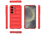 Screenguard CloudCase Handyhülle für Samsung Galaxy S25+ gegen Sturzschäden, Dellen, Kratzern. Mit Kameraschutz, erhöhtem Rahmen und Airbag Cushions für vollumfänglichen Schutz.