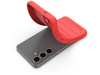 Screenguard CloudCase Handyhülle für Samsung Galaxy S25+ gegen Sturzschäden, Dellen, Kratzern. Mit Kameraschutz, erhöhtem Rahmen und Airbag Cushions für vollumfänglichen Schutz.