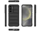 Screenguard CloudCase Handyhülle für Samsung Galaxy S25+ gegen Sturzschäden, Dellen, Kratzern. Mit Kameraschutz, erhöhtem Rahmen und Airbag Cushions für vollumfänglichen Schutz.
