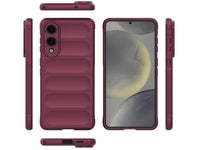 Screenguard CloudCase Handyhülle für Samsung Galaxy S25 Edge gegen Sturzschäden, Dellen, Kratzern. Mit Kameraschutz, erhöhtem Rahmen und Airbag Cushions für vollumfänglichen Schutz.