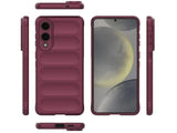 Screenguard CloudCase Handyhülle für Samsung Galaxy S25 Edge gegen Sturzschäden, Dellen, Kratzern. Mit Kameraschutz, erhöhtem Rahmen und Airbag Cushions für vollumfänglichen Schutz.