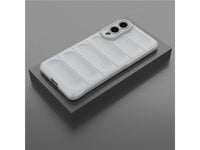 Screenguard CloudCase Handyhülle für Samsung Galaxy S25 Edge gegen Sturzschäden, Dellen, Kratzern. Mit Kameraschutz, erhöhtem Rahmen und Airbag Cushions für vollumfänglichen Schutz.