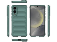 Screenguard CloudCase Handyhülle für Samsung Galaxy S25 Edge gegen Sturzschäden, Dellen, Kratzern. Mit Kameraschutz, erhöhtem Rahmen und Airbag Cushions für vollumfänglichen Schutz.