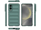 Screenguard CloudCase Handyhülle für Samsung Galaxy S25 Edge gegen Sturzschäden, Dellen, Kratzern. Mit Kameraschutz, erhöhtem Rahmen und Airbag Cushions für vollumfänglichen Schutz.