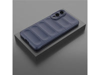 Screenguard CloudCase Handyhülle für Samsung Galaxy S25 Edge gegen Sturzschäden, Dellen, Kratzern. Mit Kameraschutz, erhöhtem Rahmen und Airbag Cushions für vollumfänglichen Schutz.