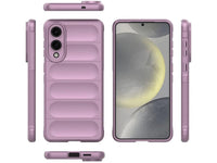 Screenguard CloudCase Handyhülle für Samsung Galaxy S25 Edge gegen Sturzschäden, Dellen, Kratzern. Mit Kameraschutz, erhöhtem Rahmen und Airbag Cushions für vollumfänglichen Schutz.