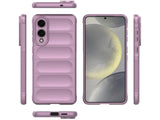 Screenguard CloudCase Handyhülle für Samsung Galaxy S25 Edge gegen Sturzschäden, Dellen, Kratzern. Mit Kameraschutz, erhöhtem Rahmen und Airbag Cushions für vollumfänglichen Schutz.