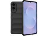 Screenguard CloudCase Handyhülle für Samsung Galaxy S25 Edge gegen Sturzschäden, Dellen, Kratzern. Mit Kameraschutz, erhöhtem Rahmen und Airbag Cushions für vollumfänglichen Schutz.