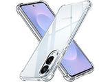 Hoch transparenter TPU Gummi Schutz Handy Hülle Clear Case klar mit verstärkten Schutzecken Bumper für das Samsung Galaxy S25 Edge Display und Gehäuse in transparent von Screenguard