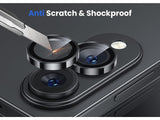 Kameraschutz Glas für Samsung Galaxy S25 Edge in Titanium Jet-Black von Screenguard