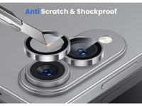 Kameraschutz Glas für Samsung Galaxy S25 Edge in Titanium Silver von Screenguard