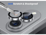 Kameraschutz Glas für Samsung Galaxy S25 Edge in Titanium Silver von Screenguard