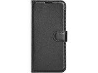 Lederhülle Karten Wallet Ledertasche Etui für Samsung Galaxy S25 Edge in schwarz von Screenguard