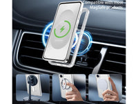 Das Magnetic MagSafe Clear Case von Screenguard schützt Ihr Samsung Galaxy S25 Edge effektiv vor Schäden bei Sturz oder Stoss. Erhöhter Rahmen rund um das Display und Kamera gegen Kratzer und Dellen. Transparenter Schutz mit Magnetring. Zum Wireless Aufladen mit MagSafe kompatiblen Zubehör.