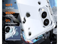 SuperClear Case Hybrid Hülle für Samsung Galaxy S25 Edge von Screenguard